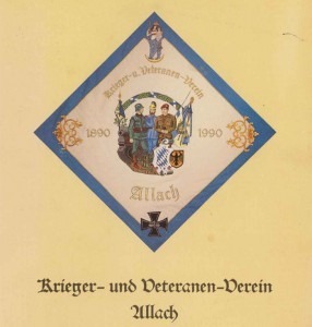 Vereinsfahne Veteranenverein Vorderseite